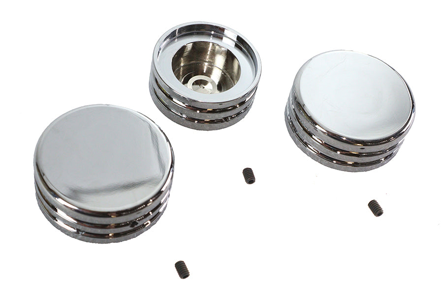 HARLEY 39mm Gabel-Lenkschaftmutter-Abdeckung, flaches Oberteil, passend für 1987-1994 FXR, 1988-2013 XL, 1986-2017 FLST,