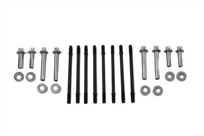 HARLEY Zylinder-Hardware-Kit Chrom Passend für 1986-1991 FLST, 1984-1991 FXST, 1984-1991 FXR, 1984-1