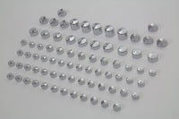 HARLEY Wyatt Gatling Chrome Bolt Cap 76 Piece Cover Kit fits 2006-2017 FXD,