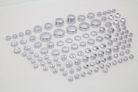 HARLEY Wyatt Gatling Chrome Bolt Cap 116 Piece Cover Kit fits 2009-UP FLSTSB,