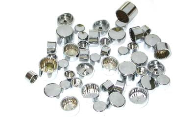 HARLEY Wyatt Gatling Chrome Bolt Cap 126 Piece Cover Kit fits 2009-2016 FLT,