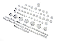 HARLEY Chrom Schraubenabdeckkappen-Set 109-teilig passend für XL ab 2004,