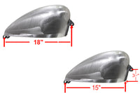HARLEY Chopper Style 2.5 Gallonen Gastank Passend für 0- Custom, Anwendung