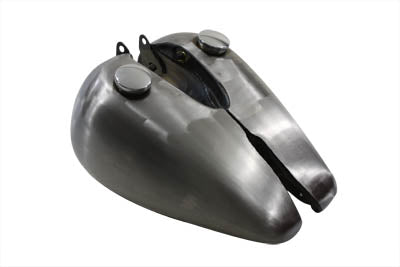 HARLEY Bobbed 3.5 Gallon Gas Tank Set fits 1947-1984 FL,  1979-1982 FXS,