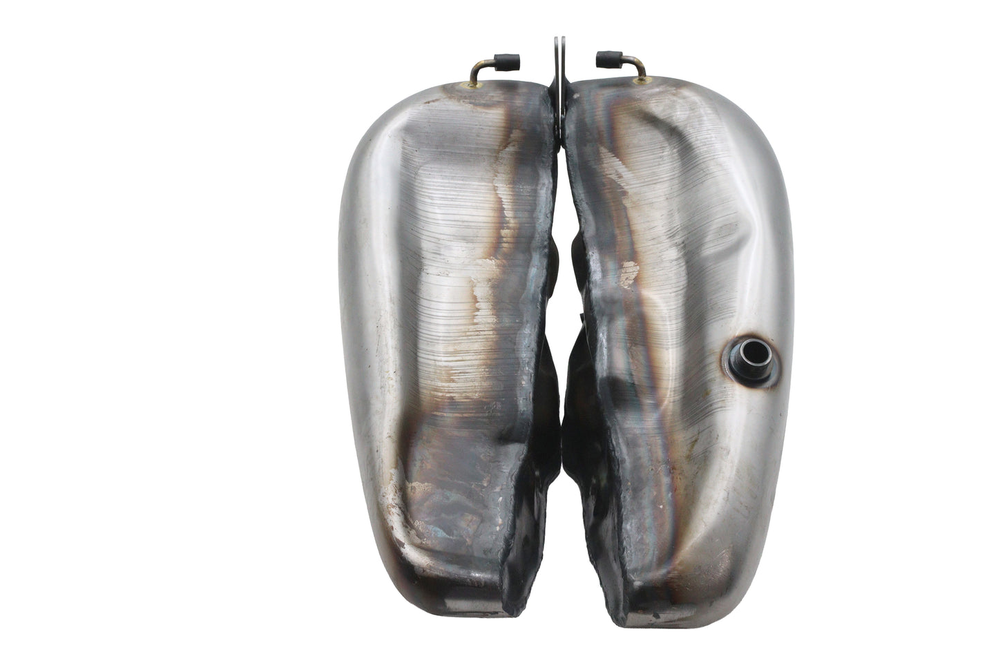 HARLEY Bobbed 3.5 Gallon Gas Tank Set Fits 1947-1984 FL,   1979-1982 FXS,