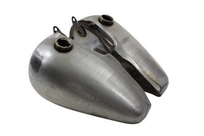 HARLEY Bobbed 5.0 Gallon Gas Tank Set fits 1947-1984 FL,  1971-1984 FX,