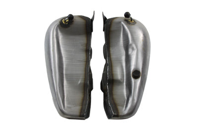 HARLEY Bobbed 5.0 Gallon Gas Tank Set fits 1947-1984 FL,  1971-1984 FX,