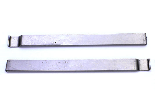 HARLEY Mount Strips for Gas Tank Emblems Raw Steel Fits 0-  All, models