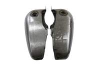 HARLEY Bobbed 5.0 Gallon Gas Tank Set fits 1947-1984 FL,  1979-1982 FXS,