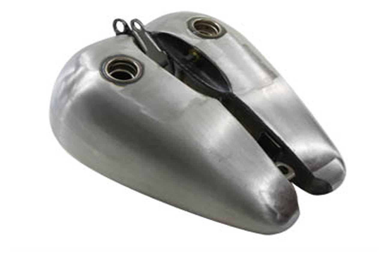 HARLEY Bobbed 3.5 Gallon Gas Tank Set fits 1984-1999 FXST,  1986-1999 FLST,