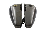 HARLEY Bobbed 6.0 Gallon Gas Tank Set fits 1984-1999 FXST,  1986-1999 FLST,