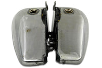 HARLEY Bobbed 6.0 Gallon Gas Tank Set fits 1986-1999 FLST,  1984-1999 FXST,