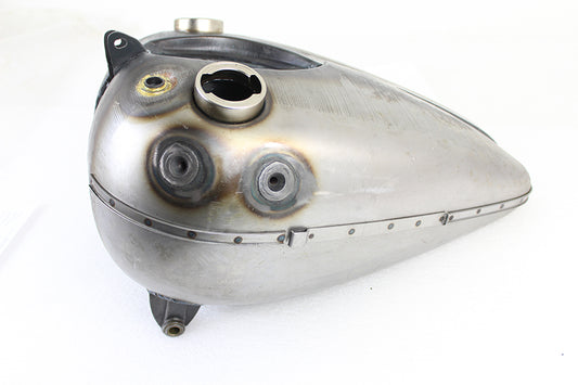 HARLEY Bobbed 3.5 Gallon Gas Tank Set fits 1941-1946 FL,