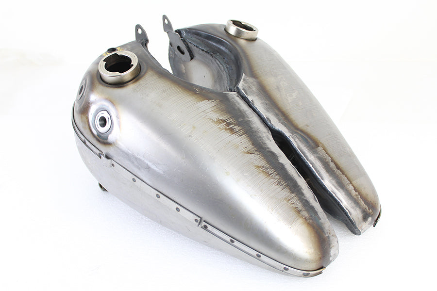 HARLEY Bobbed 3.5 Gallon Gas Tank Set fits 1941-1946 FL,