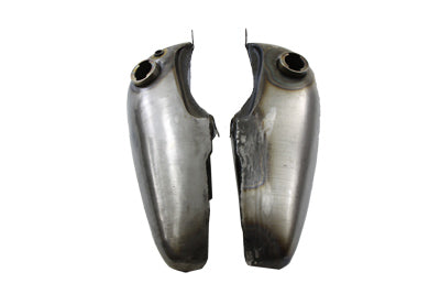 HARLEY Bobbed 3.5 Gallon Gas Tank Set fits 1948-1965 FL,