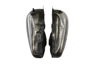 HARLEY Bobbed 3.5 Gallon Gas Tank Set fits 1948-1965 FL,