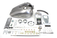 HARLEY Bobbed 4.0 Gallon Gas Tank Kit fits 1995-2005 FXD,