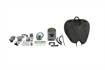 HARLEY Bobbed 3.2 Gallon Gas Tank Kit fits 2004-2006 XL,  2007-UP XL,