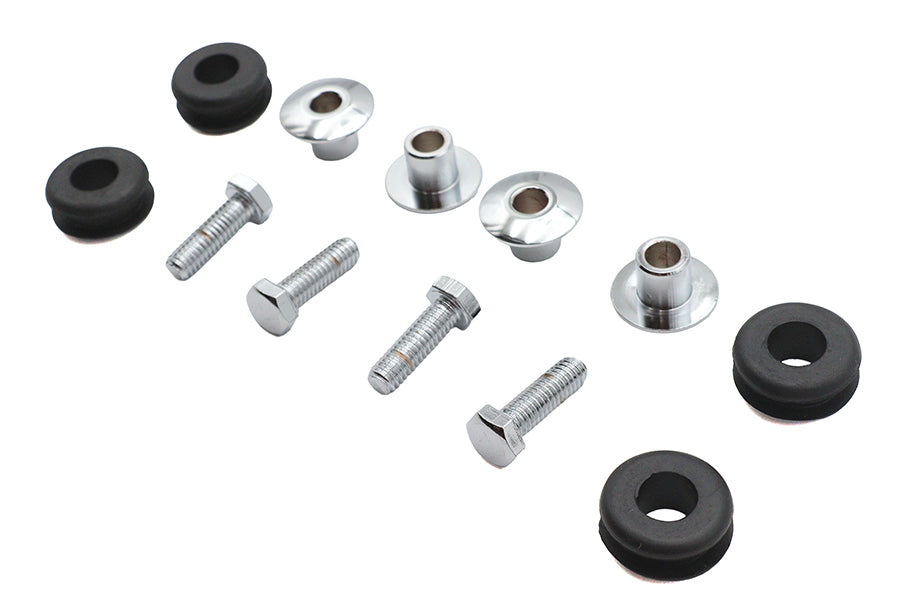 HARLEY Chopper Gas Tank Hardware Kit Fits 0-  Custom, application