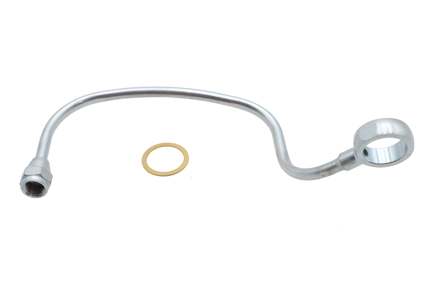 HARLEY Benzinschlauch Chrom Passend für 1957-1965 FL,