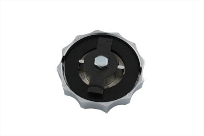 HARLEY Scallop Style Gas Cap Vented fits 1941-1982 FL,   1971-1982 FX,   1971-1982 XL,