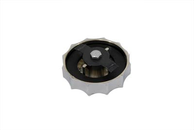 HARLEY Scallop Style Gas Cap Non-vented fits 1941-1982 FL,   1979-1982 FXS,