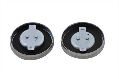 HARLEY Stock Style Gas Cap Set Vented and Non-Vented Fits 1965-1972 FL,