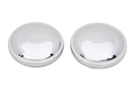 HARLEY Tankdeckel-Set, belüftet und unbelüftet, Chrom, passend für 1973-1982 FL, 1979-1982 FXS,