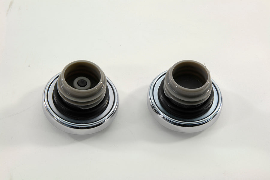 HARLEY Ratcheting Style Gas Cap Set Vented and Non-Vented fits 1996-1999 FXST,   1996-1999 FLST,