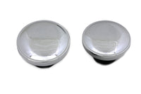 HARLEY Ratcheting Style Gas Cap Set Vented and Non-Vented Chrome fits 1984-1995 FXST,   1986-1995 FLST,   1983-1984 FL,   1983-1984 FX,   1983-1994 F