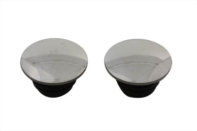 HARLEY poliertes Low Profile Tankverschluss-Set passend für 1983-1984 FL, 1984-1995 FXST, 1986-1995 FLST, 198