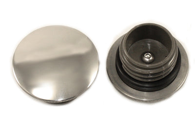 HARLEY Polierter, niedriger Tankdeckel-Satz für 1996-1999 FXST, 1996-1999 FLST,