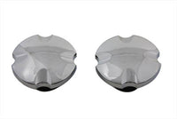 HARLEY Billet Tankdeckel-Set, belüftet und unbelüftet, passend für 1984-1995 FXST, 1986-1995 FLST, 1983-1984 F