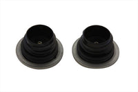 HARLEY Low Profile Tankdeckel Set Belüftet und unbelüftet Passend für 1984-1995 FXST, 1986-1995 FLST, 1983-1
