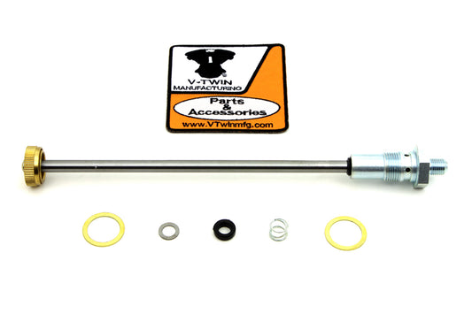 HARLEY Fuel Petcock Shut-Off Rod Kit fits 1941-1949 FL,  1941-1949 EL,  1950-1965 FL,