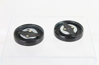 HARLEY Stock Style Tankdeckel Set Belüftet und Nicht Belüftet Passt 1941-1972 FL, 1936-1940 EL,