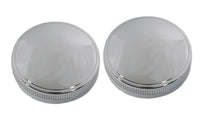HARLEY Replica Eaton Style Vented Gas Cap Set fits 1953-1964 FL,   1959-1969 XL,