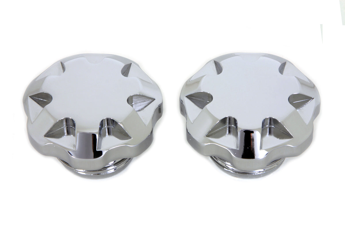 HARLEY Techno Style belüfteter und unbelüfteter Tankdeckelsatz passend für 1996-1999 FXST, 1996-1999 FLST,