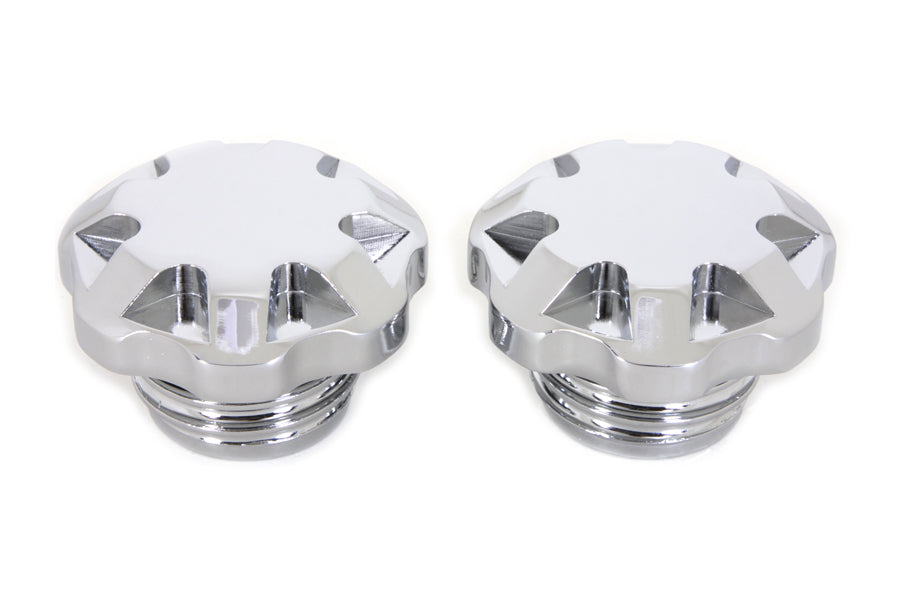 HARLEY Techno Style belüfteter und unbelüfteter Tankdeckelsatz passend für 1996-1999 FXST, 1996-1999 FLST,