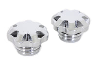 HARLEY Techno Style belüfteter und unbelüfteter Tankdeckelsatz passend für 1996-1999 FXST, 1996-1999 FLST,