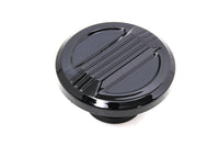 HARLEY Air Flow Tankdeckel belüftet Schwarz Passend für 1999-UP FXST, 1996-UP FLST, 1996-UP XL, 1996-2017 FX