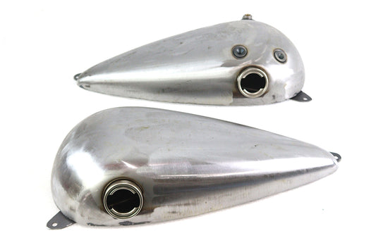 HARLEY WR 45 inch 2.5 Gallon Gas Tank Set fits 1936-1952 W,  1941-1952 WR,