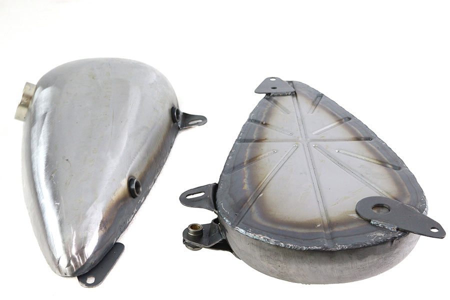 HARLEY WR 45 inch 2.5 Gallon Gas Tank Set fits 1936-1952 W,  1941-1952 WR,