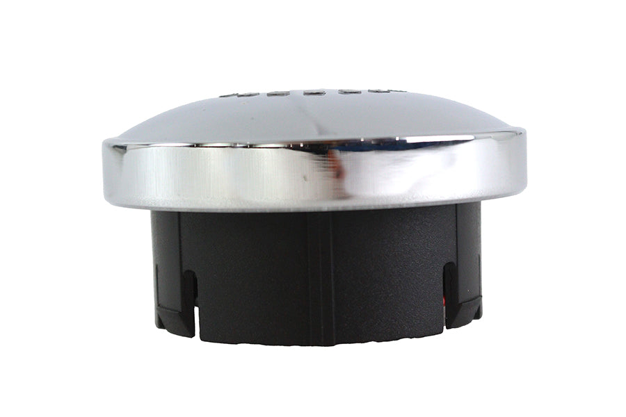 HARLEY Chrom-LED-Kraftstoffanzeige Passend für 2008-UP FLST, 2008-UP FXST, 2008-UP FLHR, 2009-UP FXDWG,