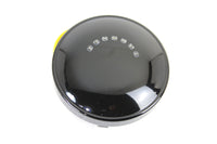 HARLEY Schwarze LED-Tankanzeige Passend für 2008-UP FLST, 2008-UP FXST, 2008-UP FLHR, 2009-UP FXDWG,