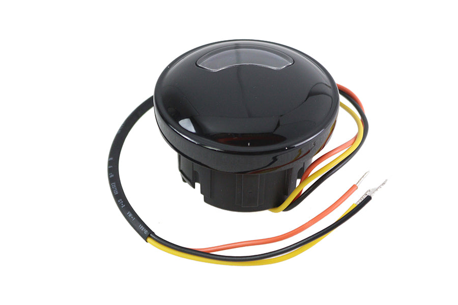 HARLEY Fuel Gauge Black Fits 2008-2013 FLST,   2008-2013 FXST,