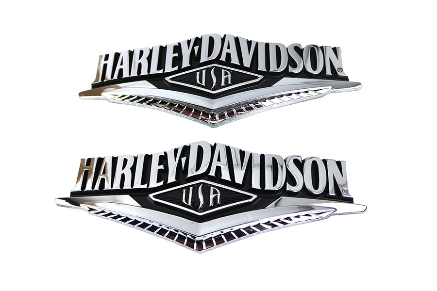 HARLEY Tankemblem-Set im Werksstil Passend für 0- Alle Modelle