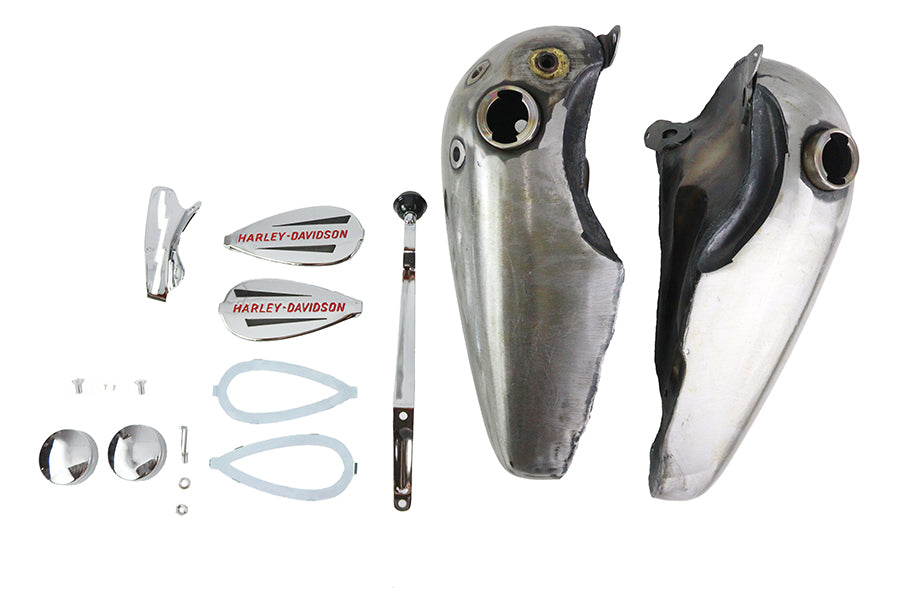 HARLEY Knucklehead Fat Bob Gastank-Kit 3,5 Gallonen Passend für 1936-1946 EL, 1941-1946 FL,
