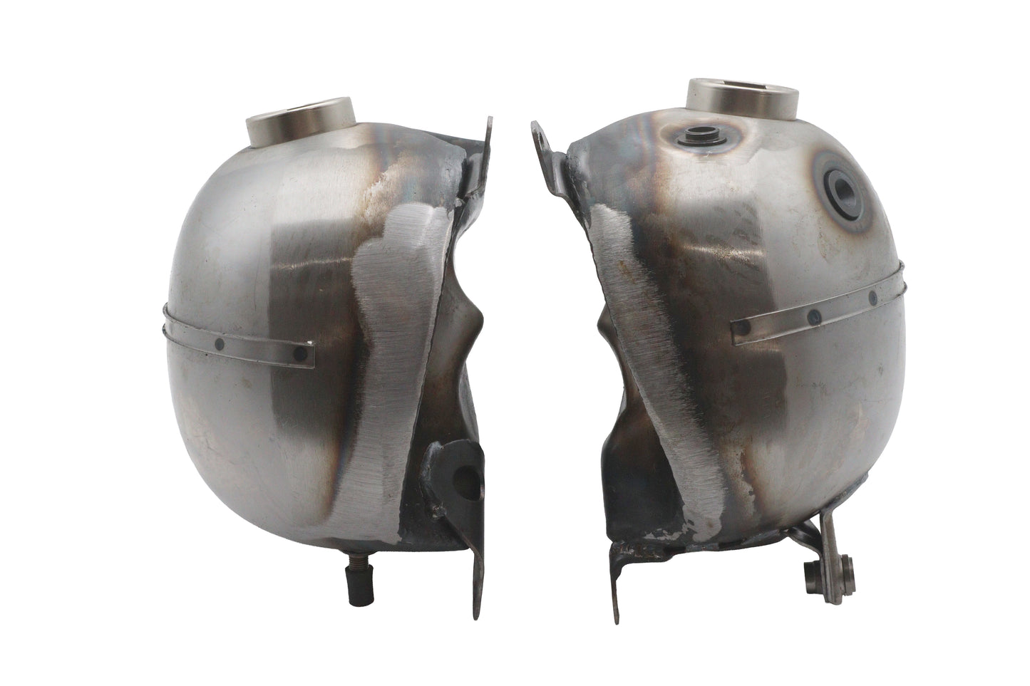 HARLEY Knucklehead Fat Bob Gastank-Set 3,5 Gallonen Passend für 1940–1946 EL, 1940–1946 FL,