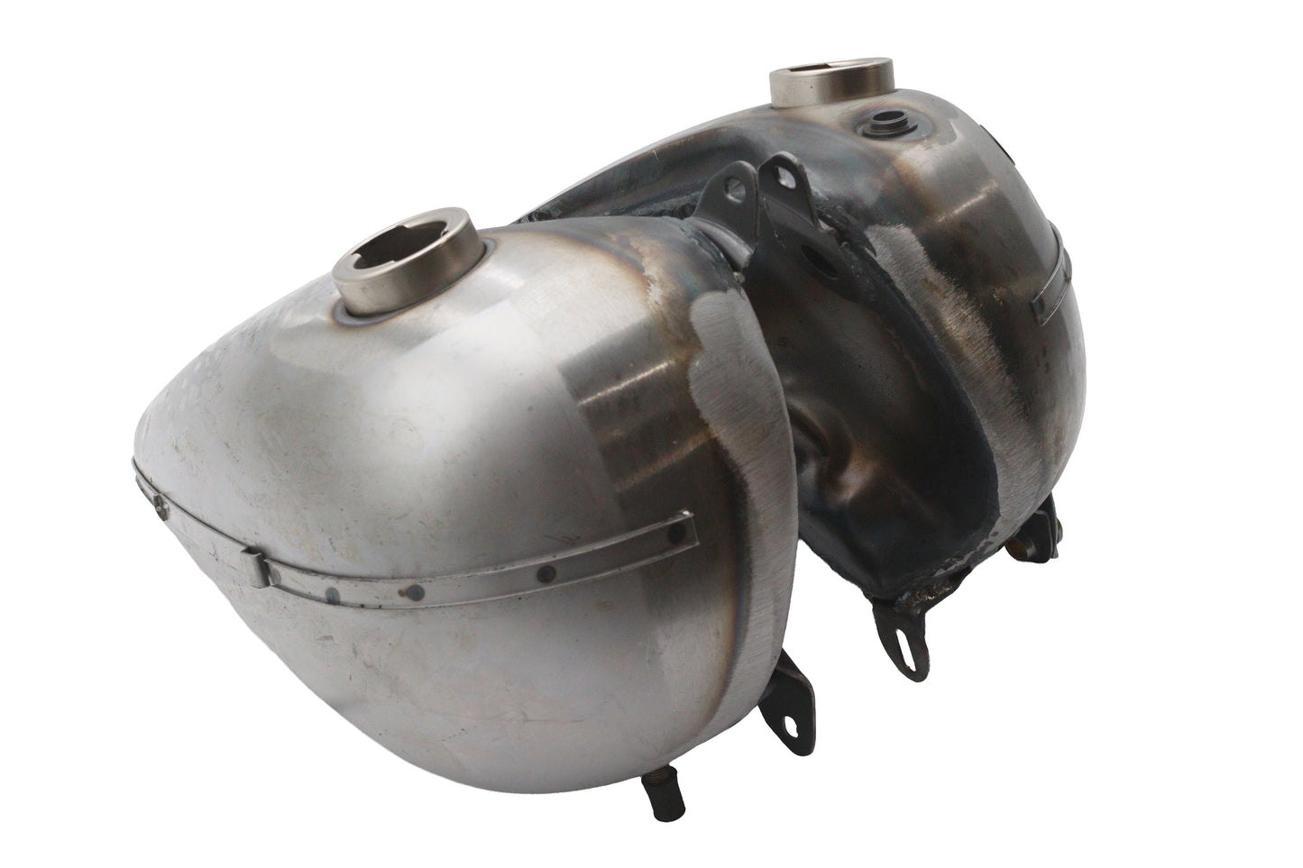 HARLEY Knucklehead Fat Bob Gastank-Set 3,5 Gallonen Passend für 1940–1946 EL, 1940–1946 FL,